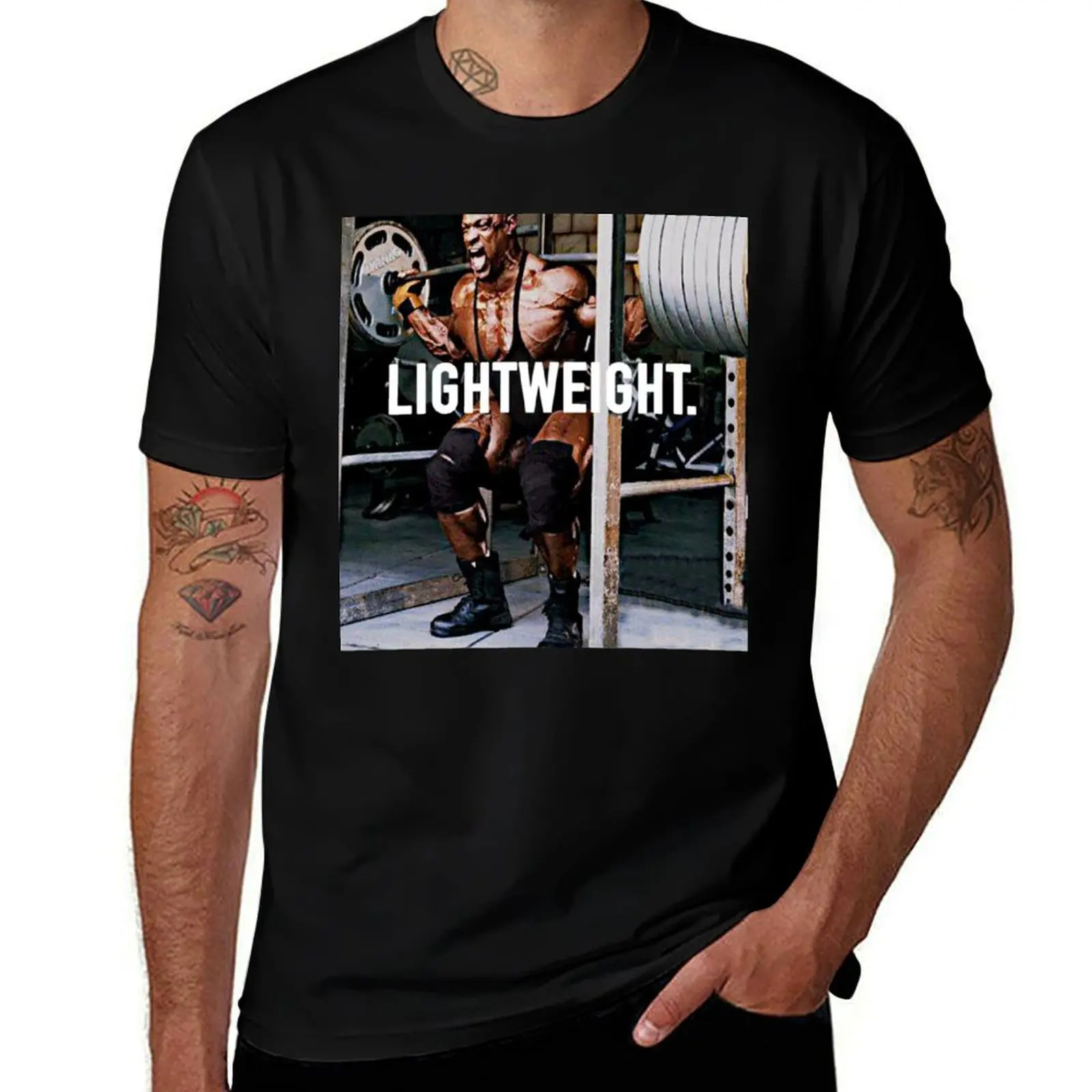 

Lightweight Ronnie Coleman T-Shirt t shirt for man t shirts cotton 100% man t shirts graphic T-shirt
