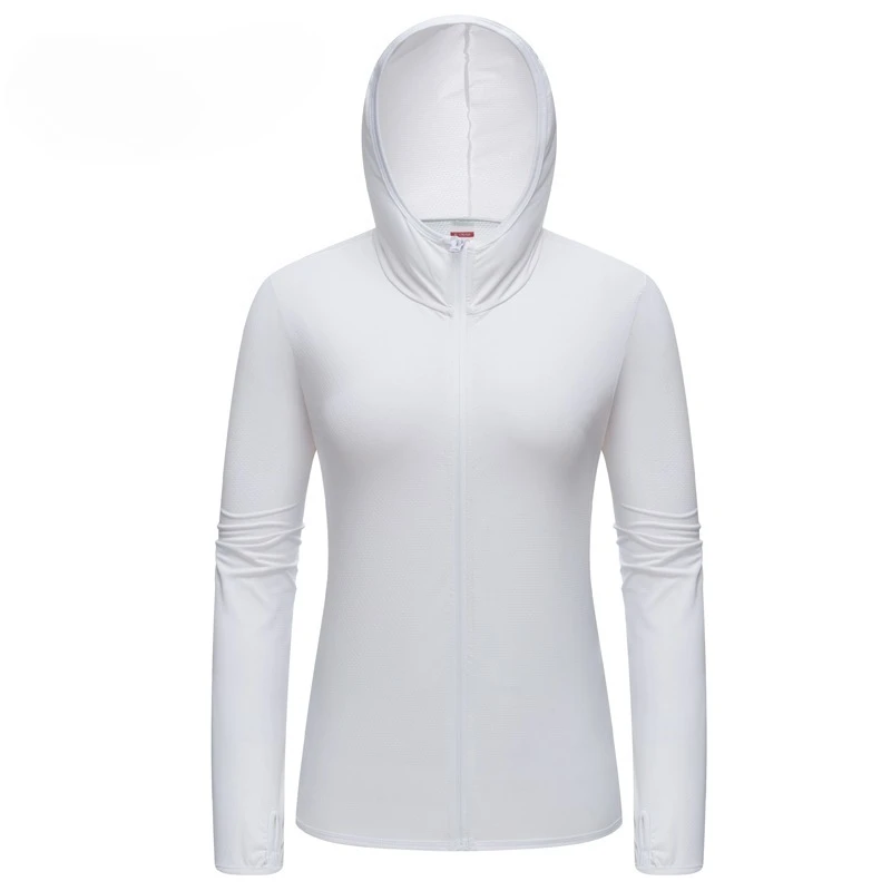 

UPF50+ Sun Protection Jacket for Women and Men Jackets Ice Silk Skin Coat for Walking Travel and Fishing Outdoor Sports Clothing