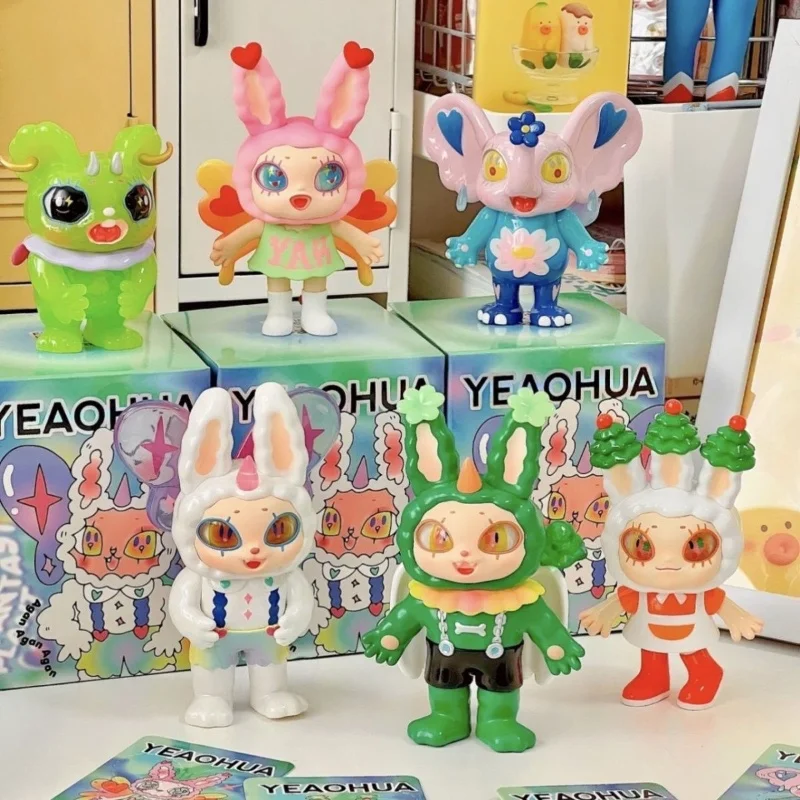 

Значение единорога Agan Yeaohua Fantasy Plant Series слепая коробка игрушки настольный орнамент аниме фигурка Коллекционные игрушки подарки