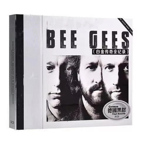 Pop Bee Gees Barry Gibb Musik-CD Greatest Hits Album How Deep Is Your Love 3 Stück Musikaufzeichnung Cosplay Walkman Auto Soundtracks Box