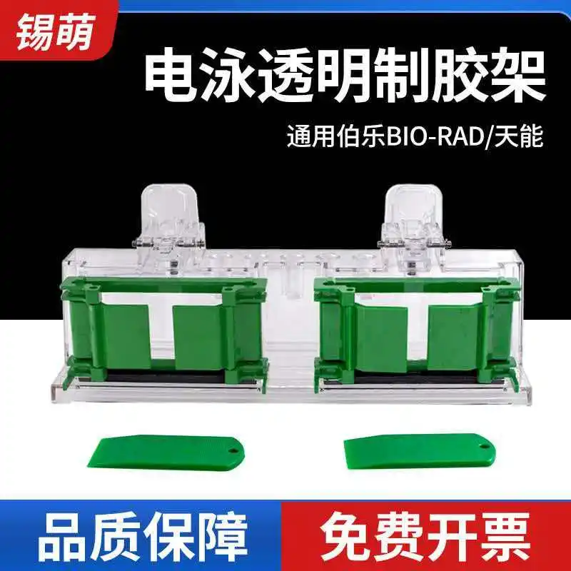 Electrophoresis Transparent Gel Casting Stand, Western Blot Gel Casting Stand, Vertical Electrophoresis Gel Casting Frame, Gel S