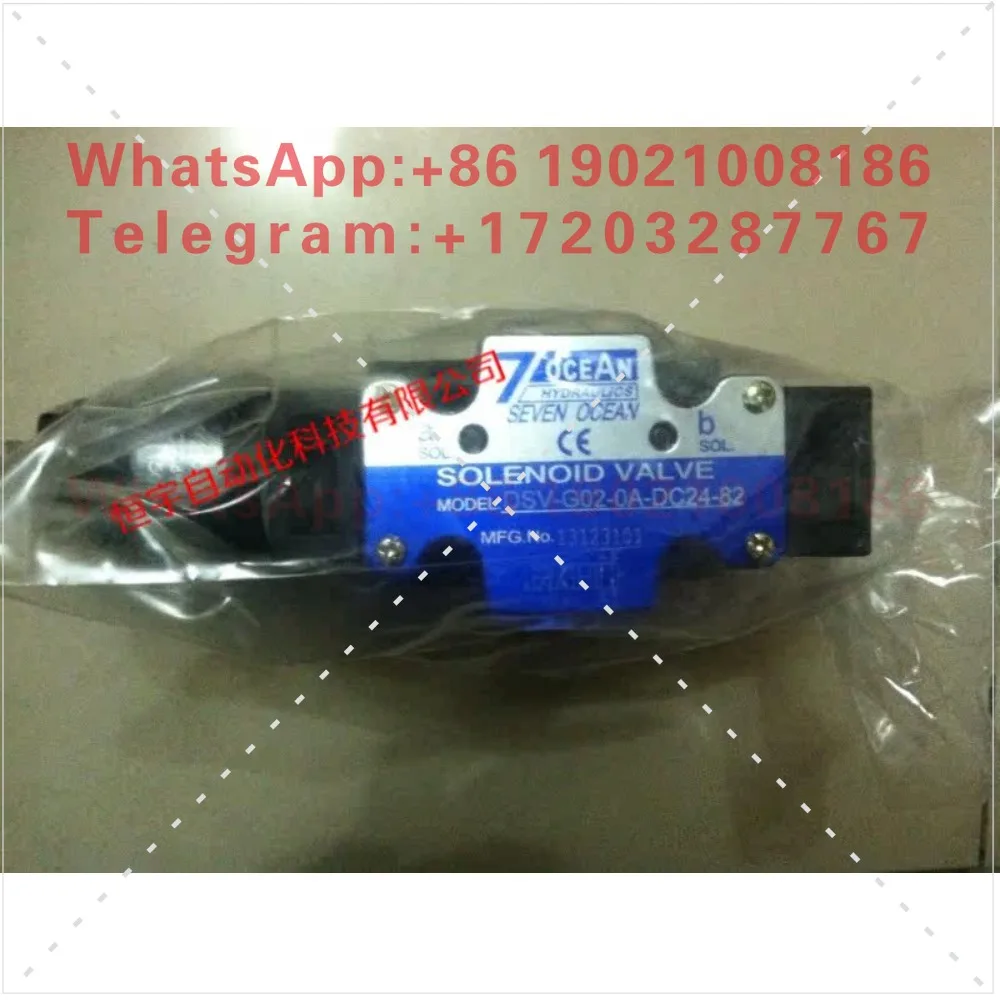 Solenoid directional valve DSV-G02-0A-D24-82 original genuine 7OCEAN solenoid valve spot