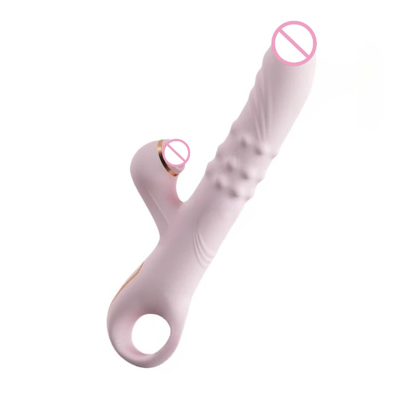 Vibrator Thrusting Dildo with multiple vibration/sucking modes, Multifunctional waterproof Sex Toys Thrusting, with Licking 18+