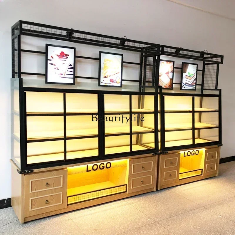 smt03 خزائن عرض الخبز الجديدة خزانة ناكاجيما الزجاجية التجارية كعكة الخبز عرض Standss 03 #3