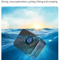 Mini Action Camera 4K60fps Ultra HD  V8 16MP WiFi 145° 10M Body Waterproof Helmet 2025 Recording Cameras Sports DV Cam Hot Sale