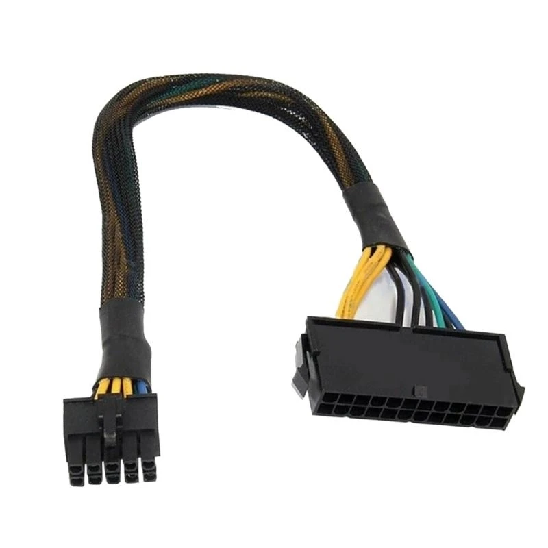 24 Pin To 10 Pin PSU Main Power Supply ATX Adapter Cable Cable For Lenovo Motherboard
