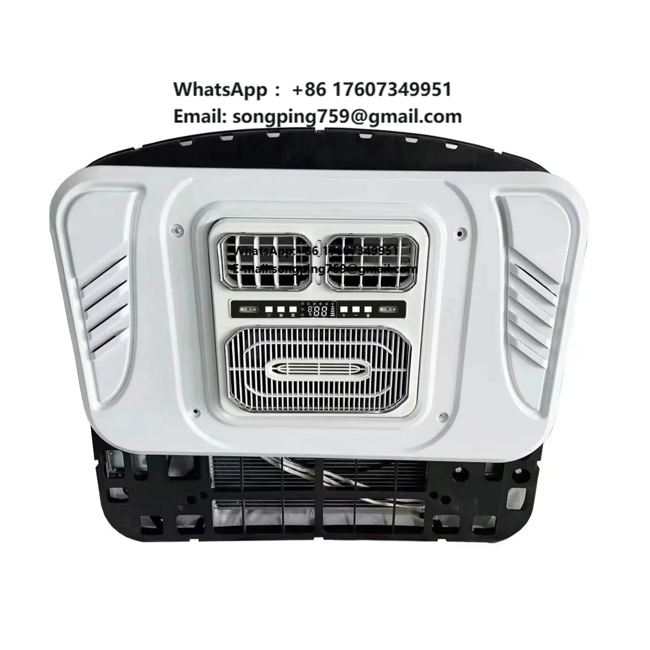 Efficient 12v Power Saving Parking Roof Top Air Conditioner for Car Truck Camper RVs