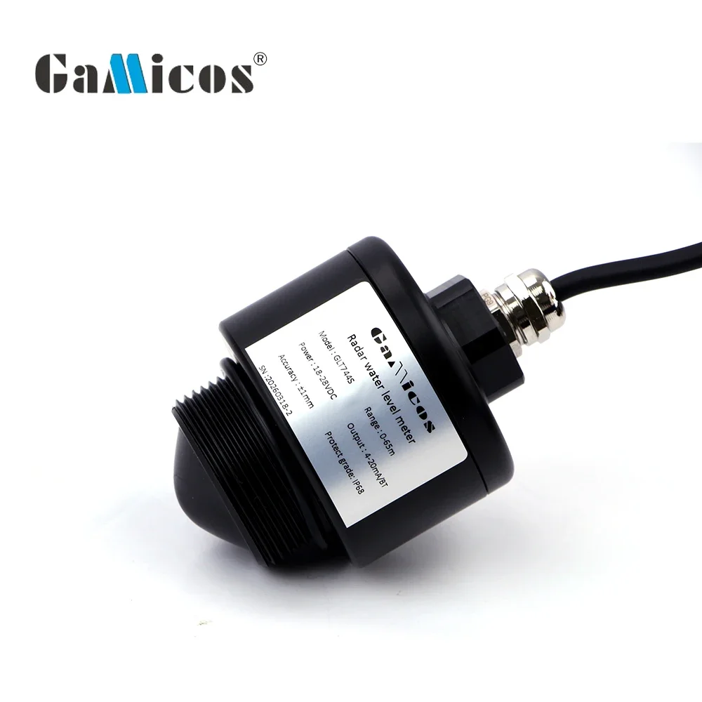 76-81GHz FMCW Radar Level Meter Non-Contact High Precision Water Level Sensor IP68 for Hydrology and Drainage