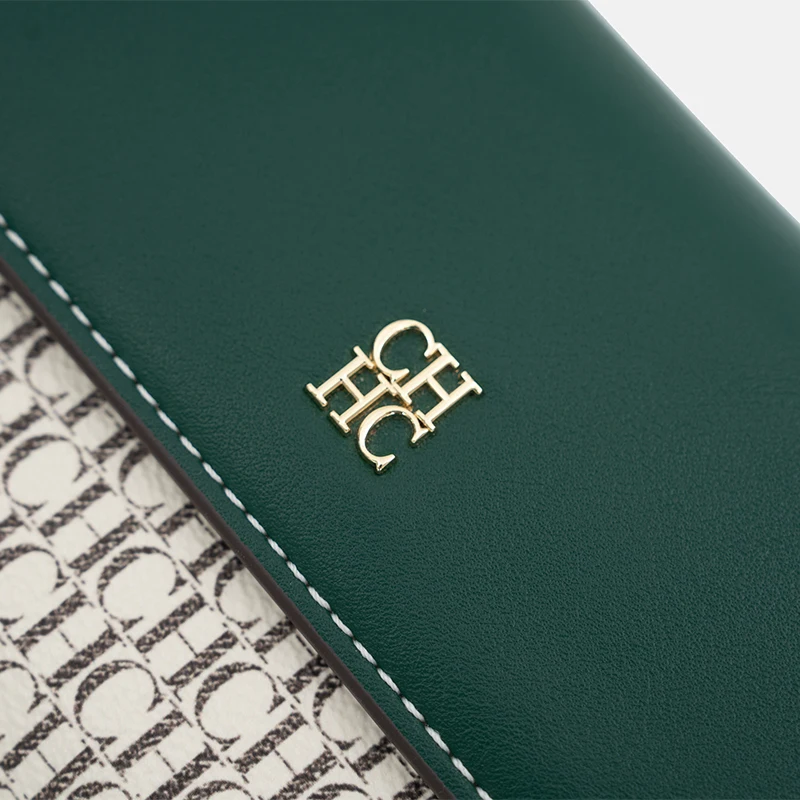 حقيبة سلسلة نسائية عصرية من CH عالية الجودة مطبوعة بحروف مع شعار معدني حقيبة كروس نسائية جديدة محمولة