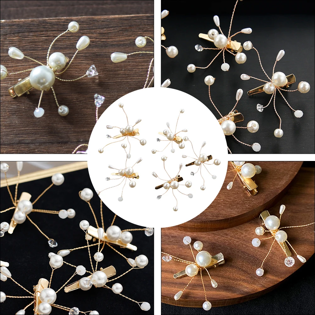 

Butterfly Hair Clip Bridal Accessories Wedding Elegant Headdress Pins Brides Hairpin Alloy Party Hair Piece Women Hairstyle