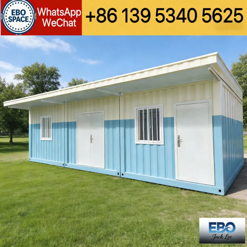 Emergency Housing Expandable Container House Rapid Installation Prefab System for Camp Temporary Use