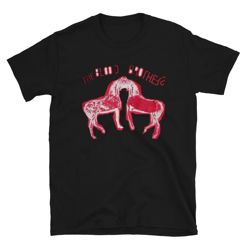 

THE BLOOD BROTHERS Red Horses Hardcore Myspace Hardcore Emo Band T-Shirt