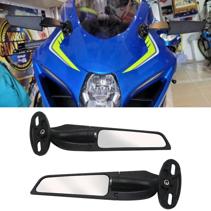 For Suzuki GSXR GSX-R 600 750 1000 1300 K1 K2 K3 K4 K5 K6 K7 K8 K9 K10 K11 L7 L17 Motorcycle Retrofit Swivel Mirror Rear Mirror