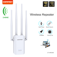 300-1200Mbps Home Wifi Repeater 4Antennas Wi-fi Range Extender Signal 2.4Ghz 5Ghz LAN/WAN Port Wireless Booster For Desktops