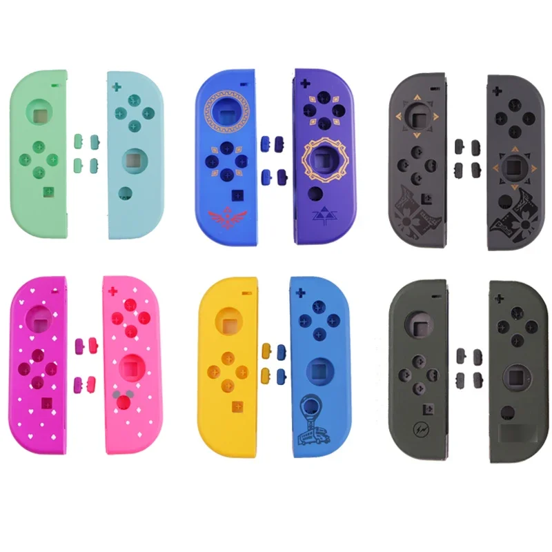 Protective Case Cover for Switch Joy-Con Controller Left Right Shell with SL SR Button Set Anti-Skid Replacement for Switch