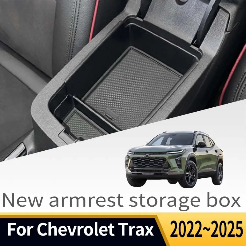 

Suitable For Chevrolet Trax Holden Chevrolet 2022~2025 Car Central Control Armrest Storage Box Multifunctional Auto Accessories