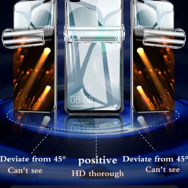 1-3 قطعة حامي شاشة الخصوصية هيدروجيل فيلم ل Xiaomi 17 برو ماكس MI 15 T برو لينة مكافحة مختلس النظر غطاء كامل المضادة للبصمة