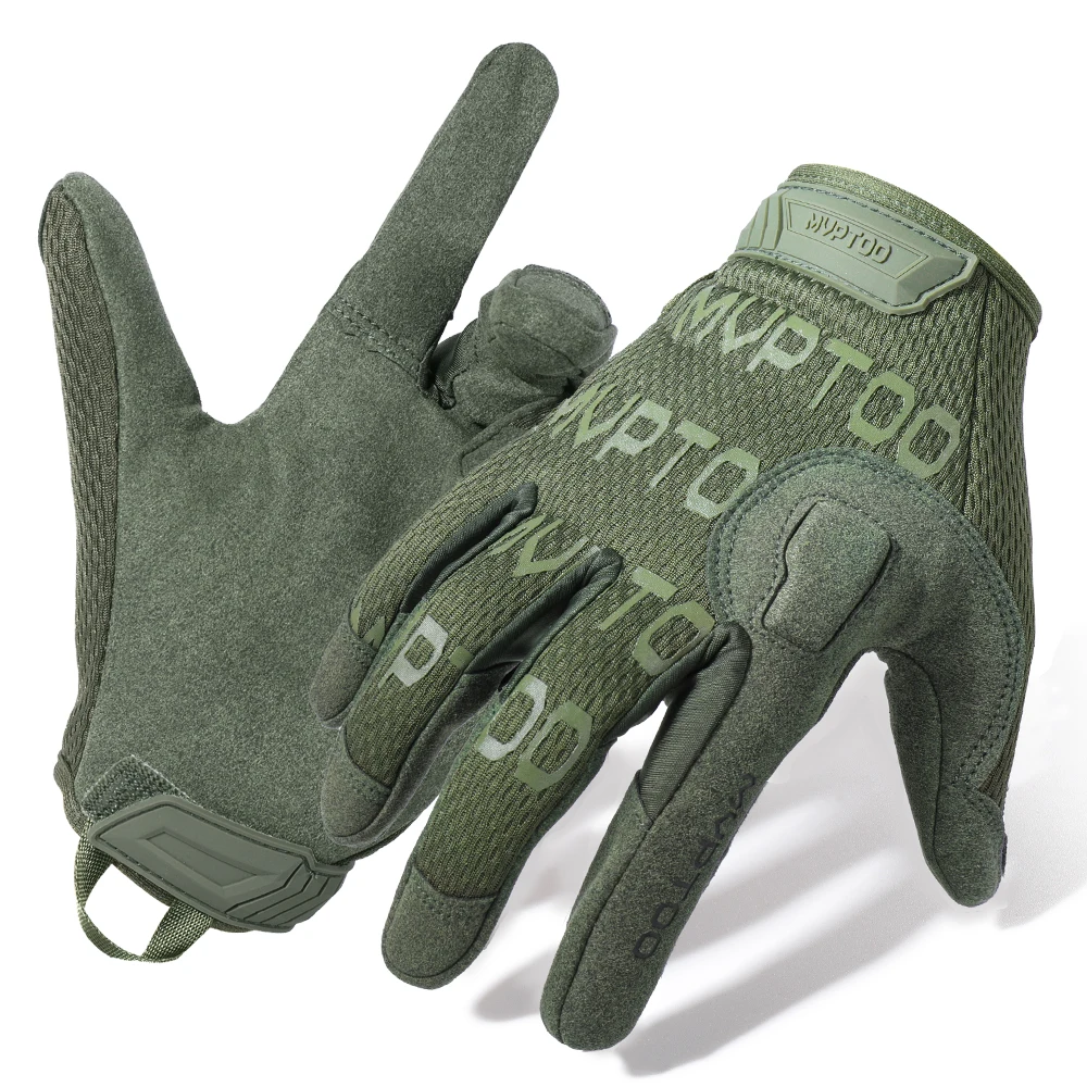 Touch Screen Tactical Gloves Breathable Paintball Airsoft Shooting Combat Hiking Hunting Cycling Work Lightweight Sports Gear