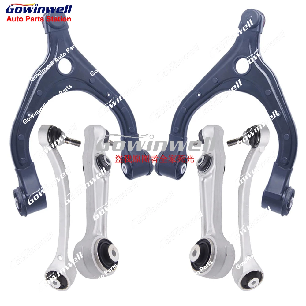 

6pcs Front Suspension Upper Lower Control Arm for Tesla Model X 2016-2024 1027322-00-D 1027351-00-C 6007998-00-C 6006664-00-C