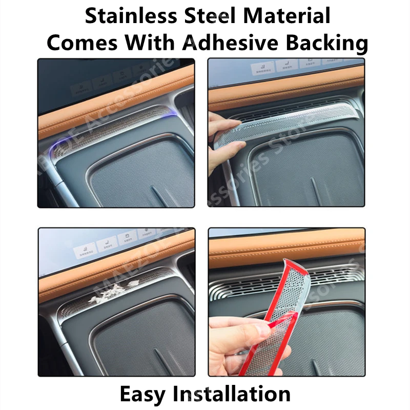 For XPENG G9 2024 Air Outlet Protective Cover,Car Interior Decoration Modification Protection Accessories Refit