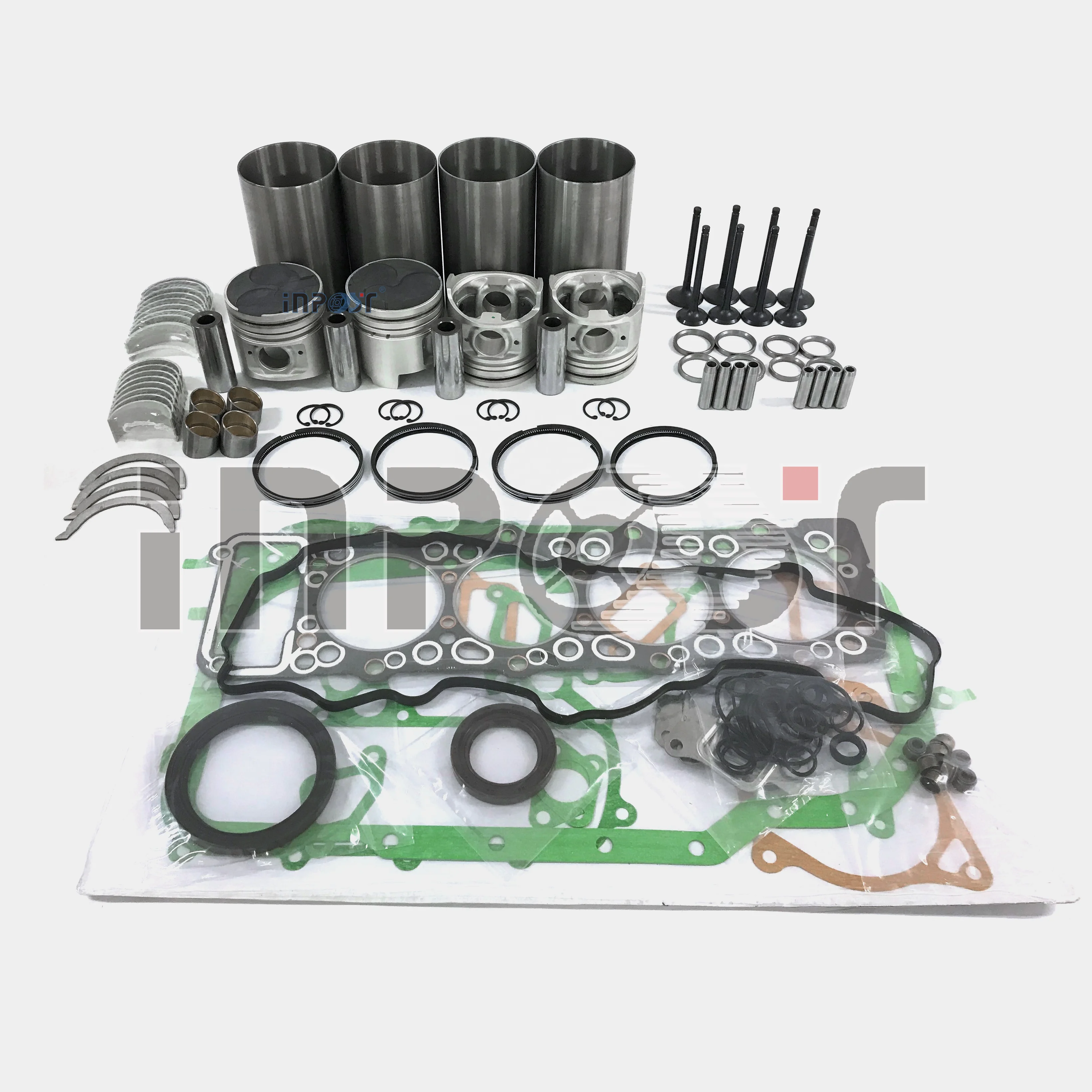 4M40 Overhaul Rebuild Kit With Bearings Piston Rings Full Gasket Set Engine Valve Liner Kit For engine PAJERO