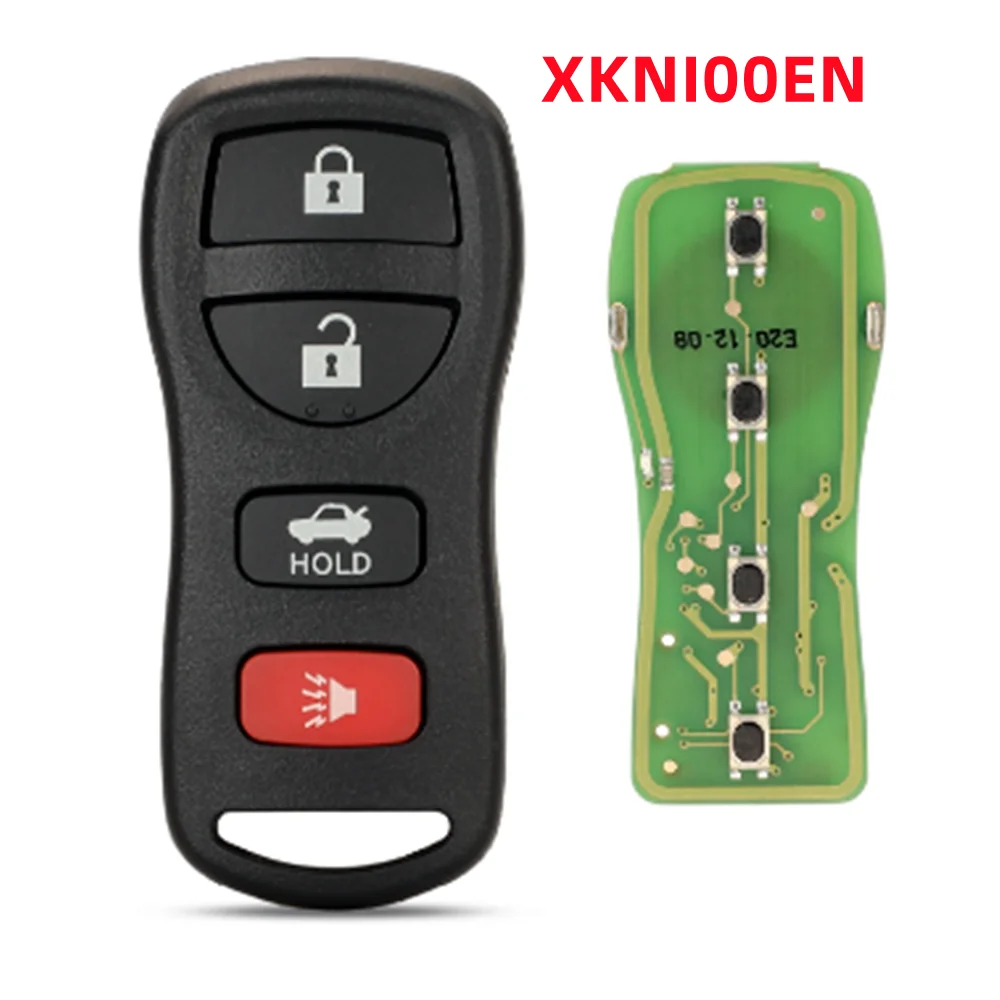 

5pcs/Lot XKNI00EN Xhorse Universal Remote Separate Car Key Fob 4 Buttons for Nissan Design Fit VVDI Key Tool VVDI2