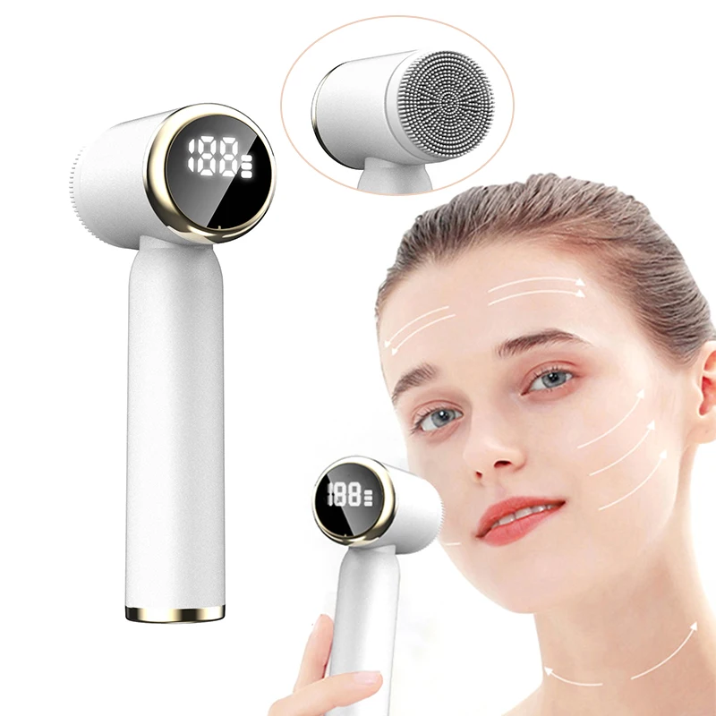 Silicone Cleansing Brush Waterproof Facial Cleanser To Remove Blackheads Acne Pores Clean Skin Rejuvenation Beauty Care Machine