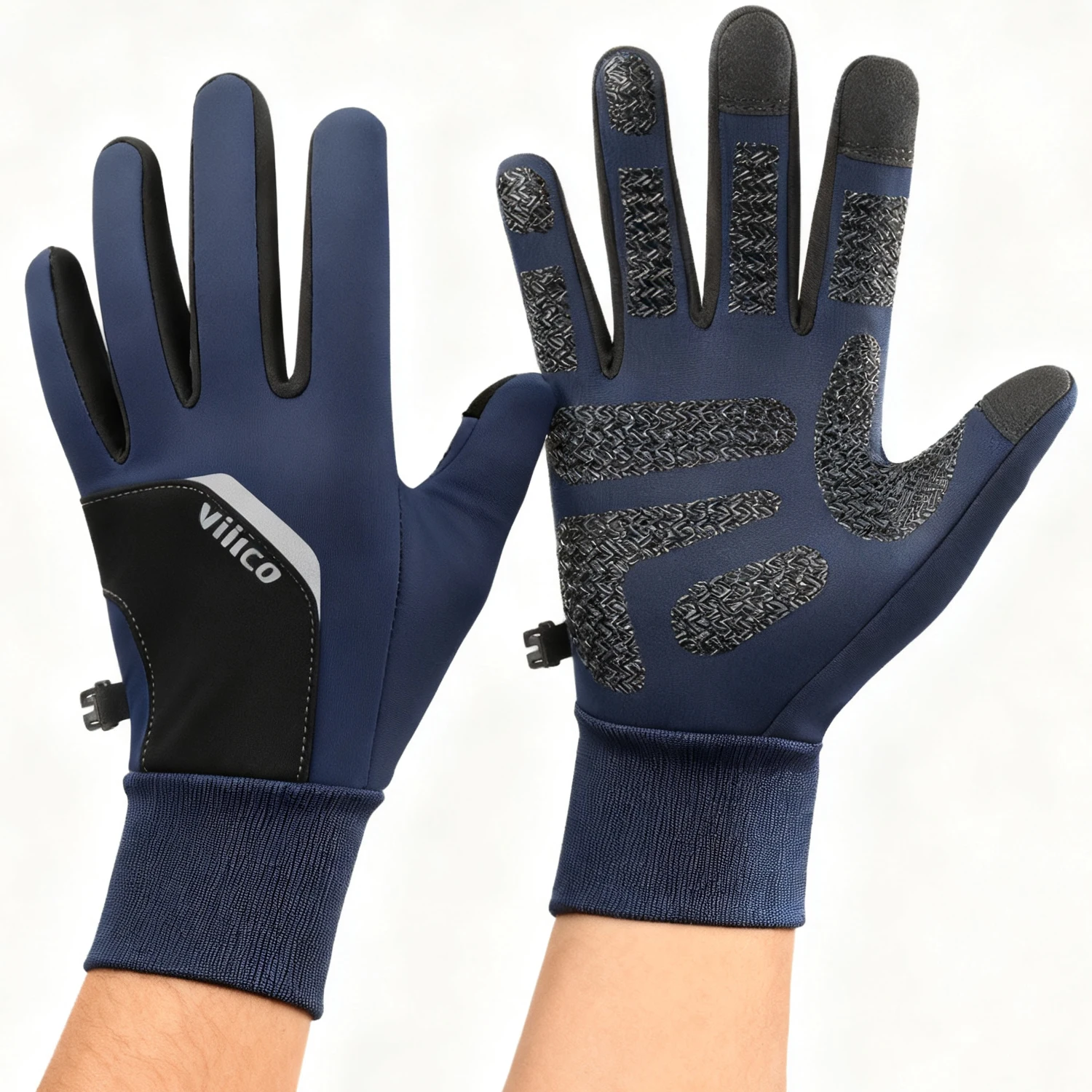 

Cycling Gloves Winter Touch Screen Bicycle Gloves Outdoor Scooter Windproof Riding Motorcycle Ski Warm Bike Gloves