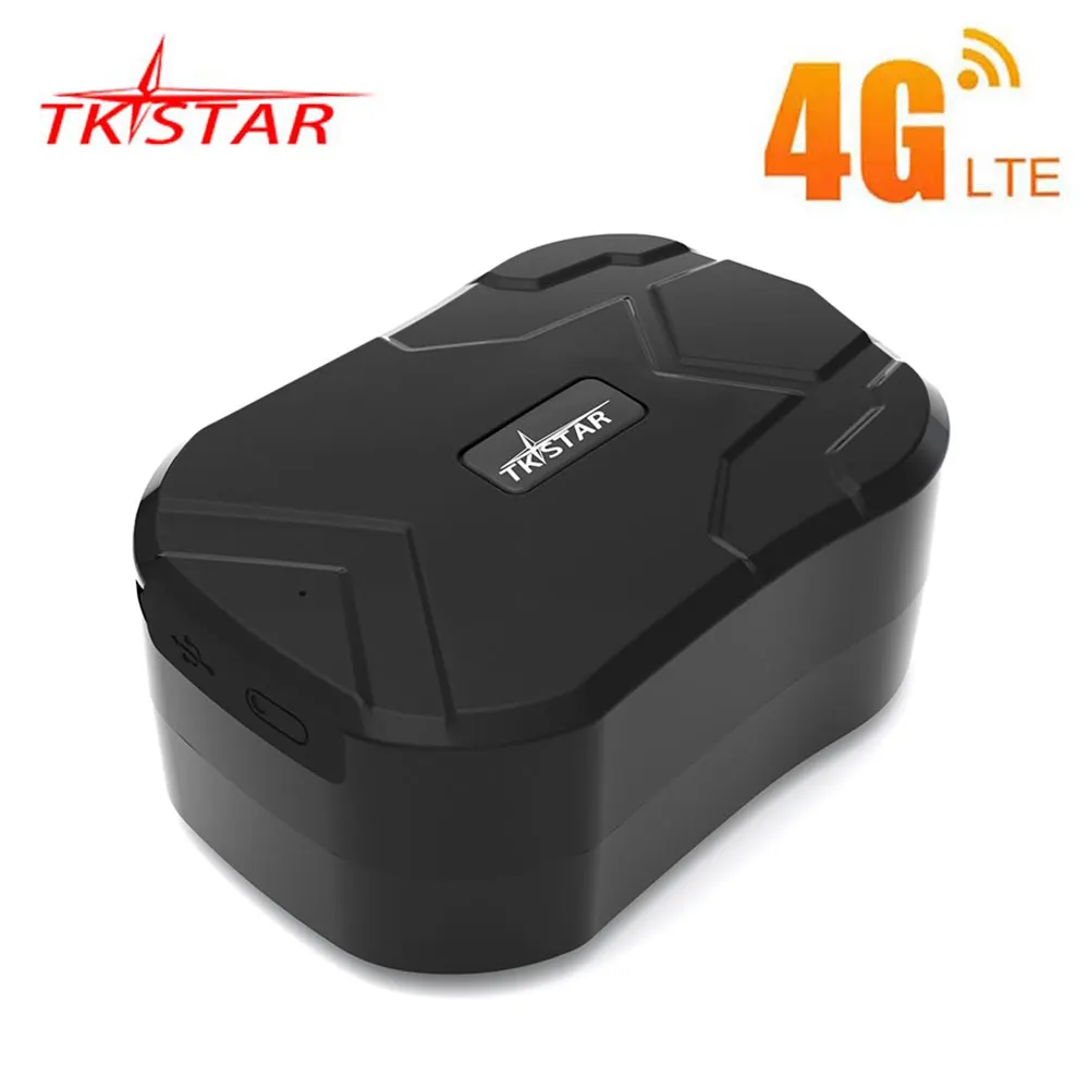 Car Tracker 4G TKSTAR GPS Tracker Car 20000mAh GPS Locator Magnet 4G GPS Tracker Car Vehicle GPS Tracker Free Web APP PK TK905