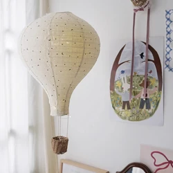 Fabric Hot Air Balloon Chandeliers Children's Room Decor Lamps Modern Warm Princess Room Baby Room Boy Girl Bedroom Chandelier