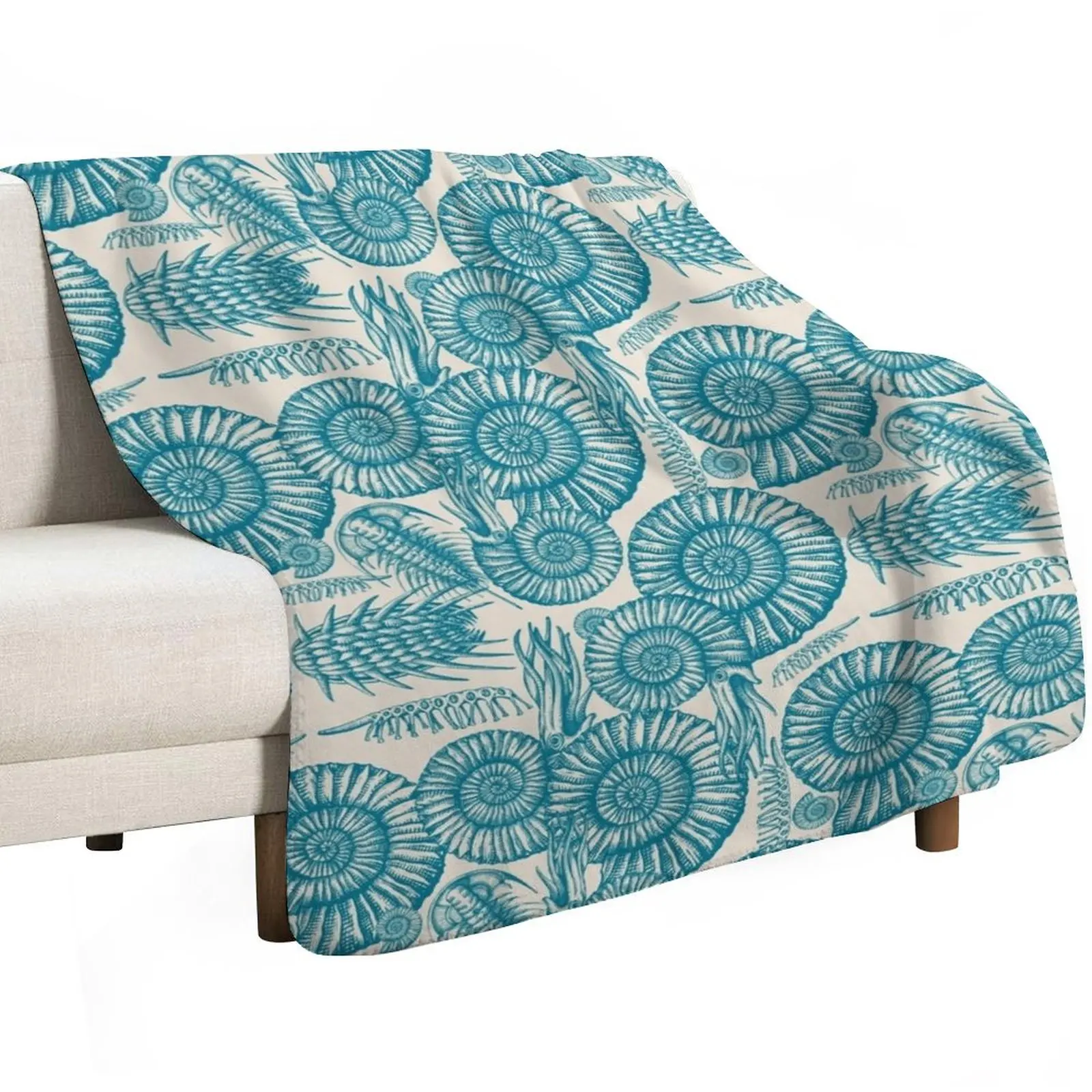 ANCIENT SEA Throw Blanket For Decorative Sofa Warm Single Heavy Furrys bed plaid Blankets