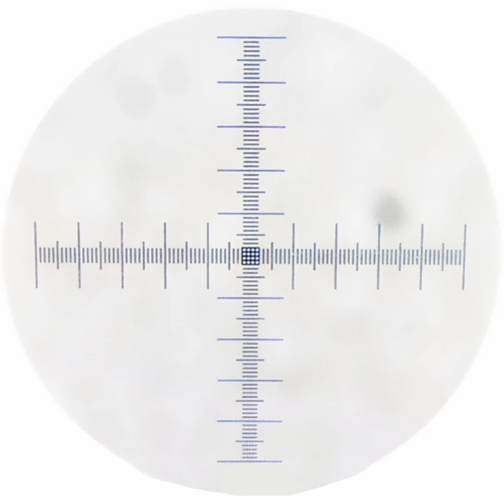 Crosshair Scale Stage Micrometer Measuring Range X 1mm Measuring Range Y 1mm Four Calibration Points Luxurious Design