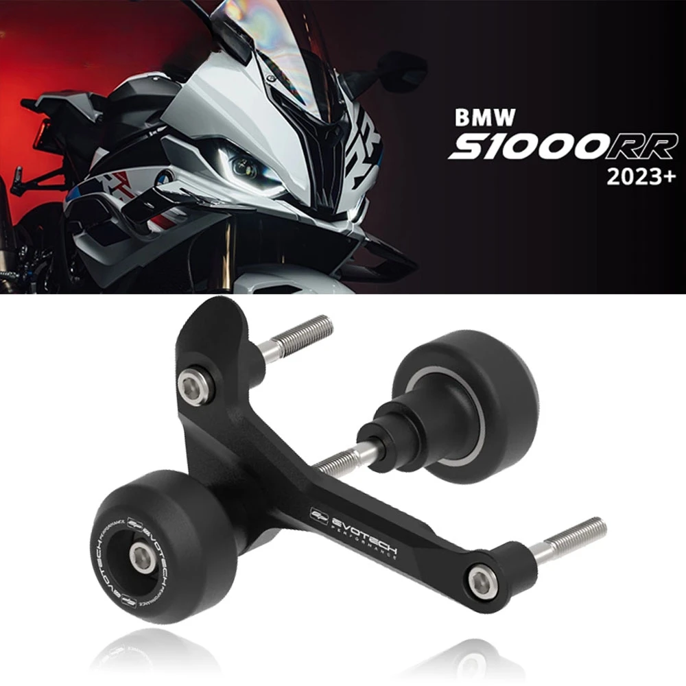 Accesorios de motocicleta para BMW S1000RR 2023/2024, bola anticaída modificada, protección del motor, cuerpo de goma anticaída