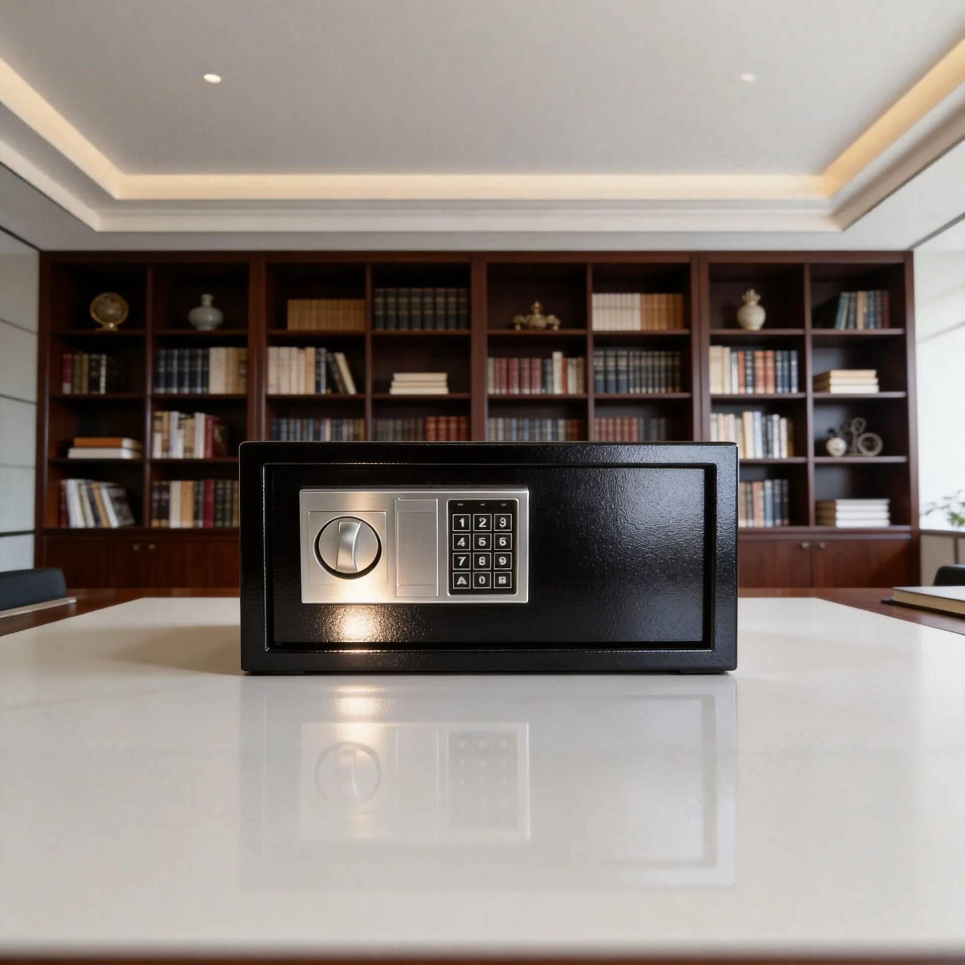 Hotel Digital Safe Box Anti-Pry Security Cabinet Hidden Deposit Safe Locker for Guest Room Home Document Jewelry Storage