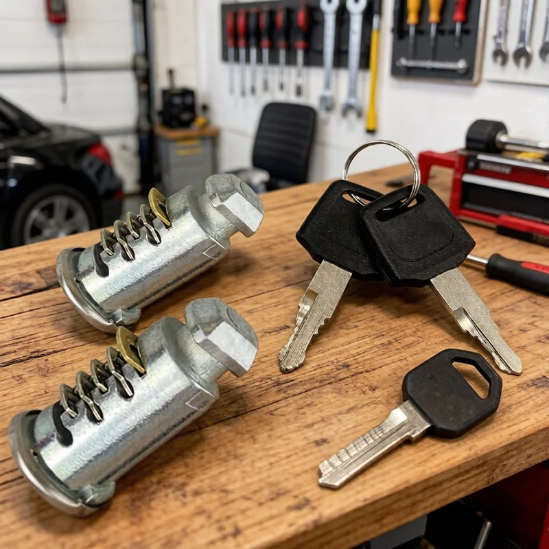 Cilindros de Chave de Reposição Thule para Trava de Bagageiro de Bicicleta, Trava de Carga de Teto, Travas de Bagageiro de Teto, Barras Transversais, Torres e Acessórios para Suporte de Esqui