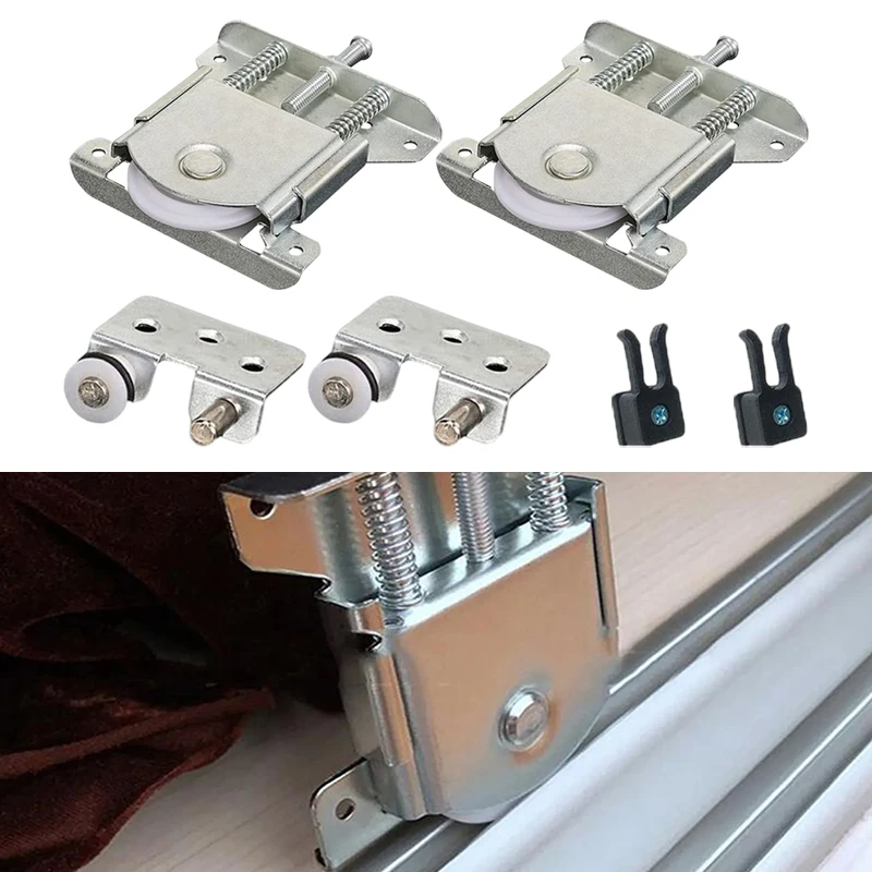 Sliding Door Pulley With Damping Cushion Sliding Door Wheel Cabinet Sliding Door Pulley Cabinet Door Wardrobe Door Pulley