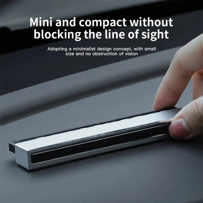Numero di telefono della carta di parcheggio temporaneo per auto Supporto per telefono per auto Targa telefonica luminosa Accessori per lo styling dell'auto