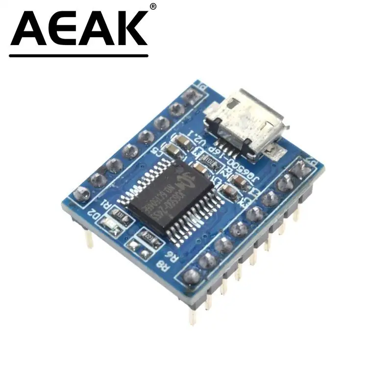 AEAK JQ6500 16P 16Mbit Voice Sound Module USB Replace One to 5 Way MP3 Voice Standard