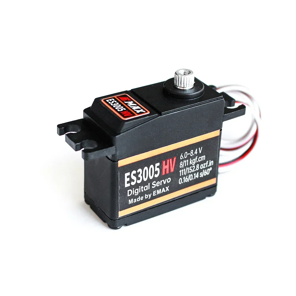 4pcs/lot EMAX ES3005 HV High Voltage Metal Gear Digital Servo Motor 43g For RC fixed wing 450 550 Helicopter Parts