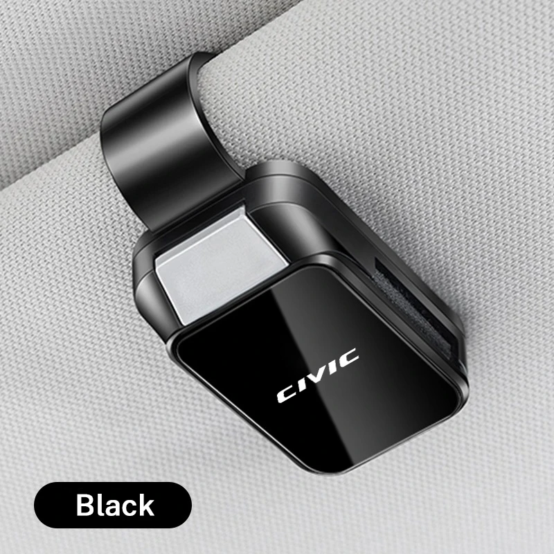 

New Car Glasses Case Auto Sun Visor Glasses Sunglasses Clip Card Ticket Holder For Honda Civic Accord Crider City XRV CRV HRV