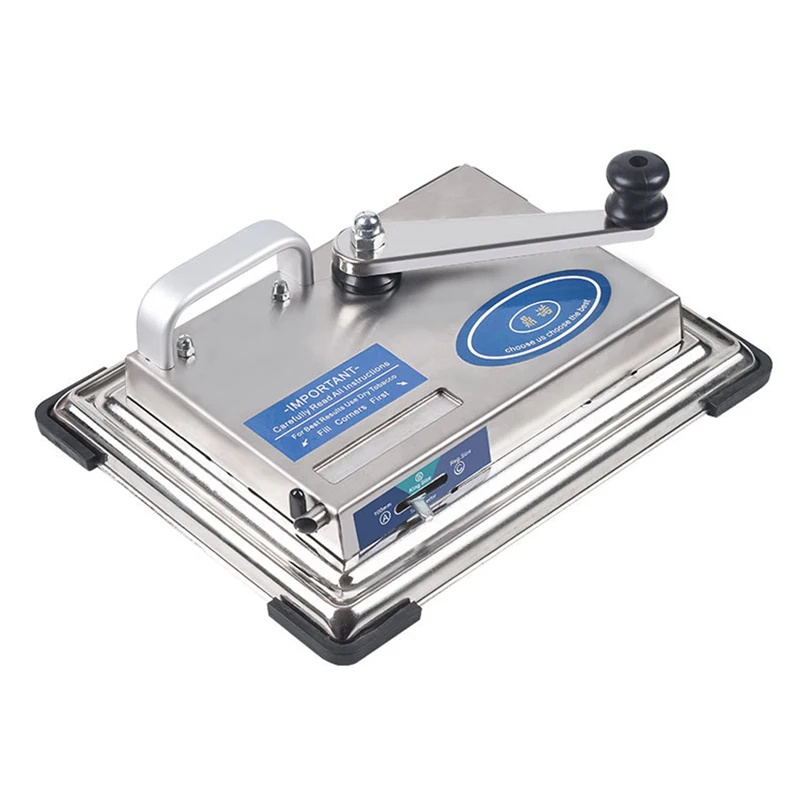 

8mm Manual Cigarette Machine, Manual Cigarette Injector, Household Stainless Steel Hand Cranked Cigarette Filling Machine