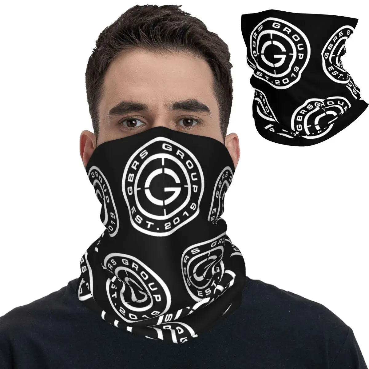 

GBRS Forward Observations Group Bandana Neck Gaiter Printed Balaclavas Face Scarf Warm Headwear Fishing for Men Women Adult