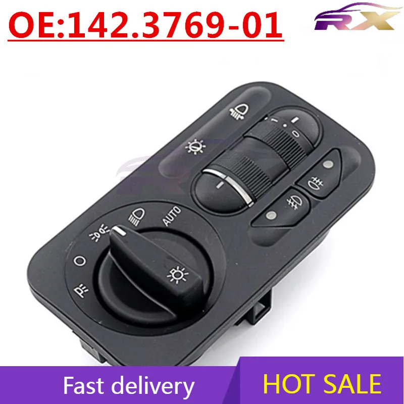 

OEM:142.3769-01 Suitable for Lada Automobile Body Accessories Headlight Fog Light Control Switch