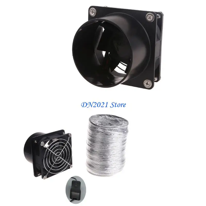 F3KE USB-Connected ESD Fume Extractor Fan with Switch Pipe Duct for Effective Smoke
