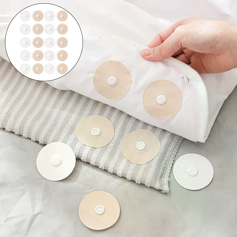 10 زوج ملاءات لحاف كليب المضادة للانزلاق بطانية أبازيم غطاء لحاف السحابة كليب مفتاح واحد لفتح حامل اللحاف المثبت القابضون