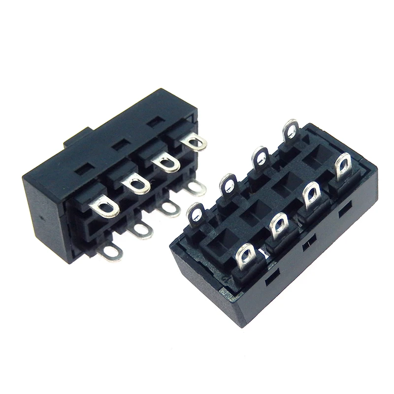 2PCS 12A 250V 3 Position 8 Pin Toggle Slide DIP Switch LQ-103H Hair Dryer Hot Cold Wind for JJ-15 Philips Flyco FH6218/20/21/31