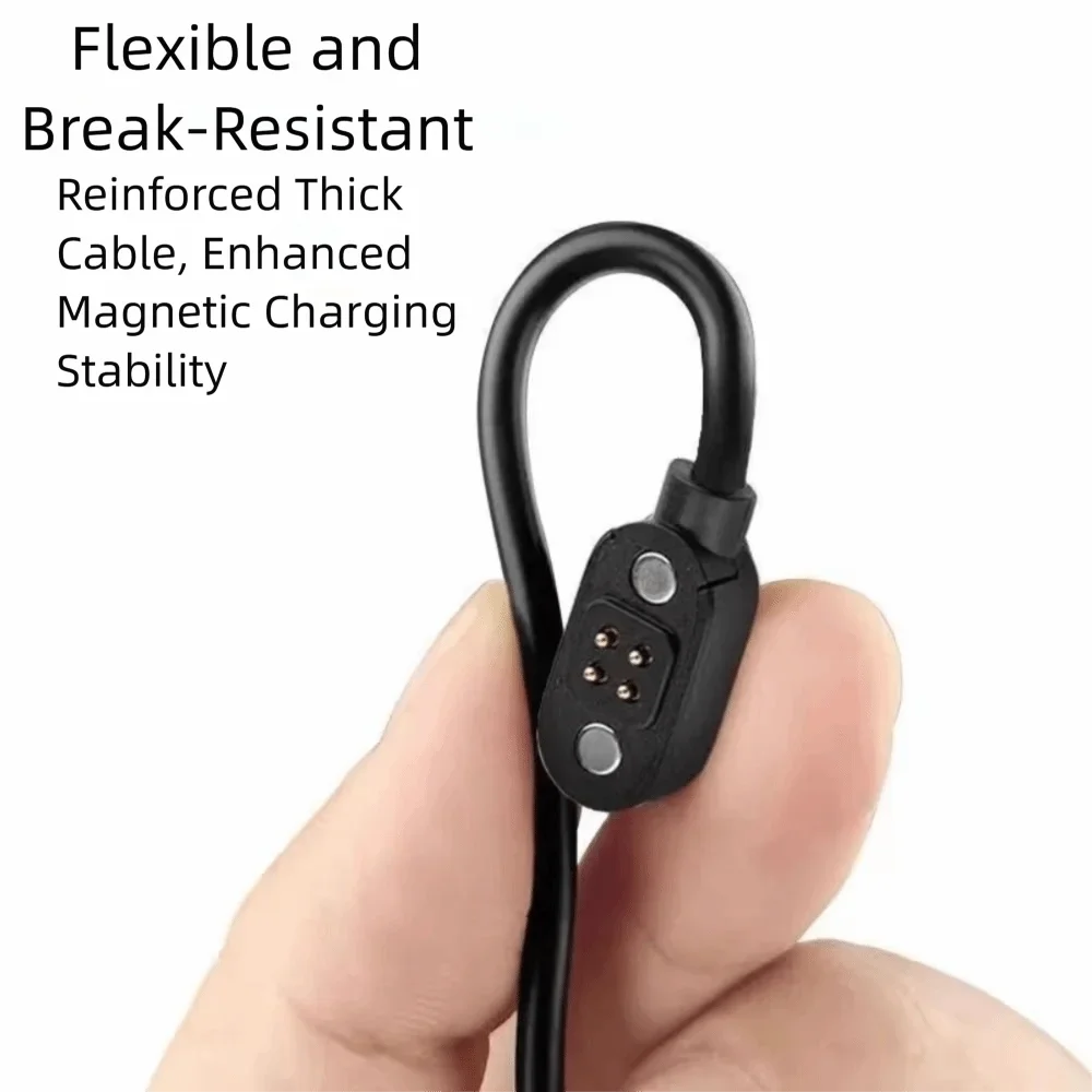 Magnetic Bone Conduction Earphones Charger 5V 1A USB Headphone Charger Waterproof Wireless Charging Cable for YUANS X7/X8/X18pro