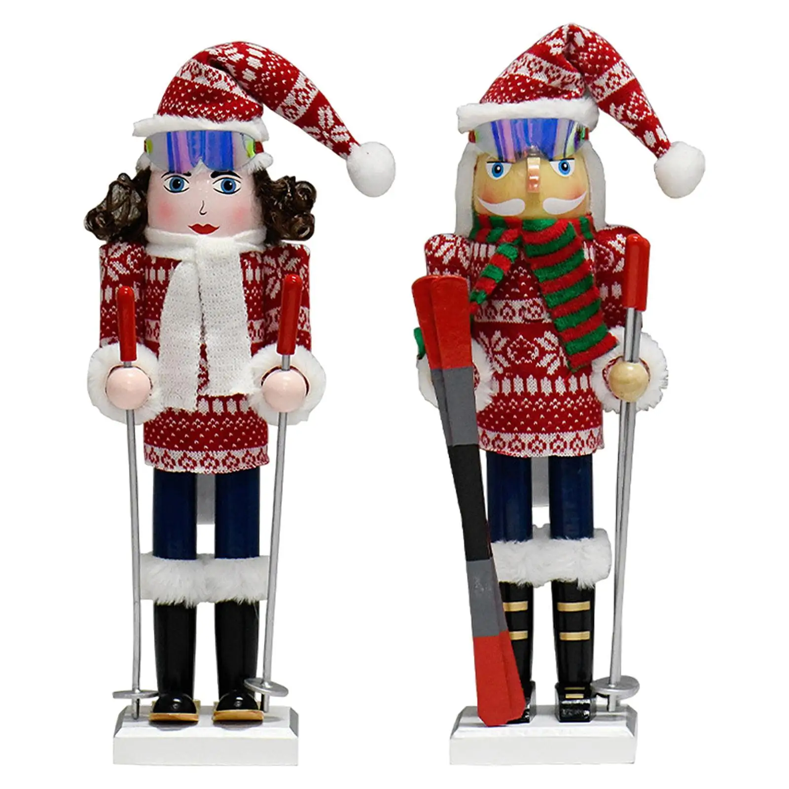 

Рождественская фигурка гайковера, Рождественское украшение для полки, праздничный стол