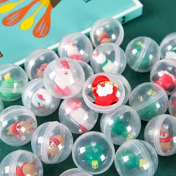 20-60Pcs Cartoon Christmas Doll Gacha Toys Kids Birthday Party Favors Christmas Gift School Reward Treasure Box Gift Bag Filler