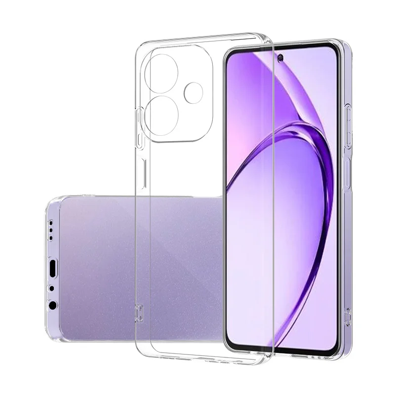 For OPPO A40 Case Ultra Thin Transparent TPU Soft Back Cover for OPPO A40m A 40 CPH2669 Clear Case OPPOA40 Fundas